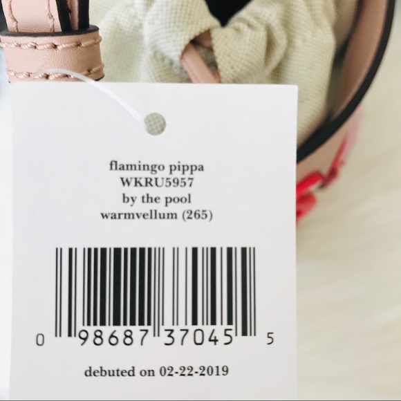 ⬇️ PRICE DROPPED! Flamingo pippa kate spade bucket - Picture 5 of 8